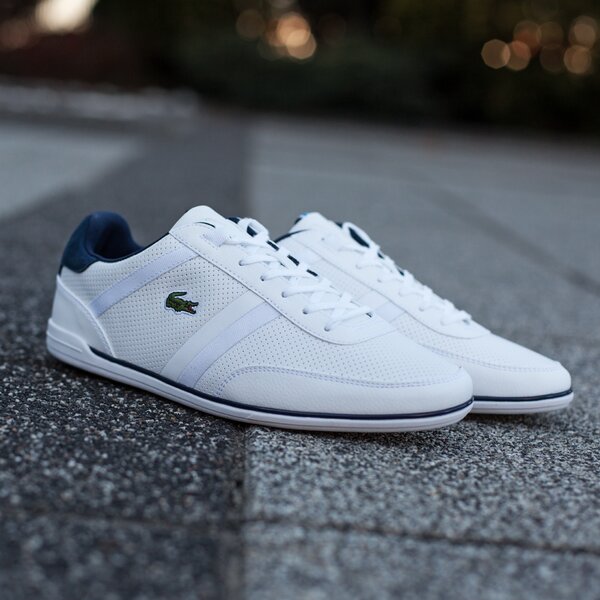 Męskie sneakersy (buty) LACOSTE GIRON SNM 730spm401021g kolor biały