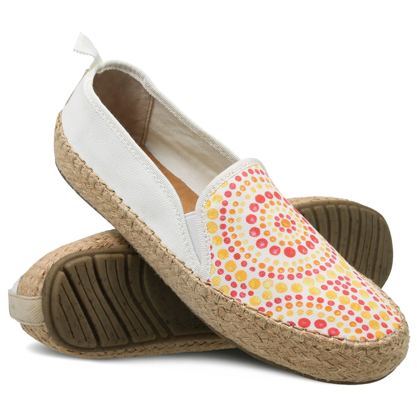 Damskie espadryle EMU GUM INDIGENOUS COCONUT w11774coconut kolor biały