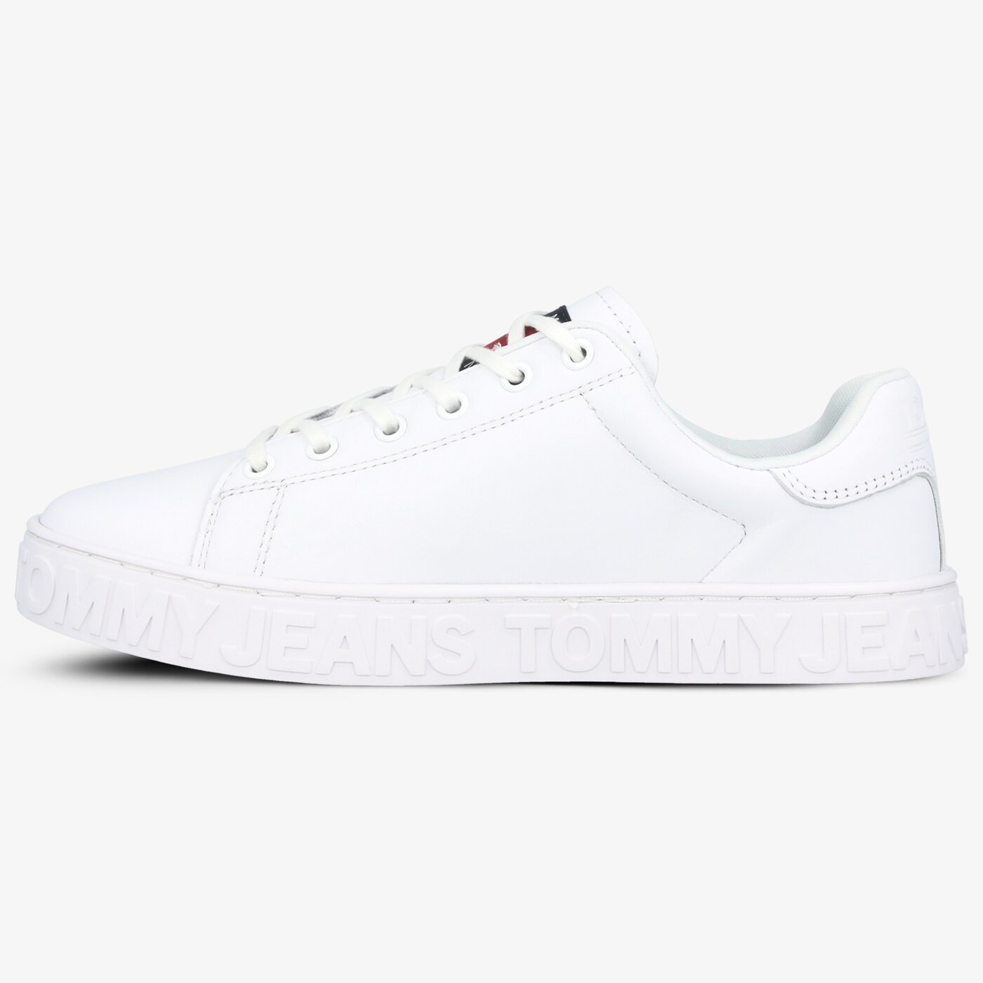 Damskie trampki TOMMY HILFIGER COOL TOMMY JEANS SNEAKER en0en00643ybs kolor biały