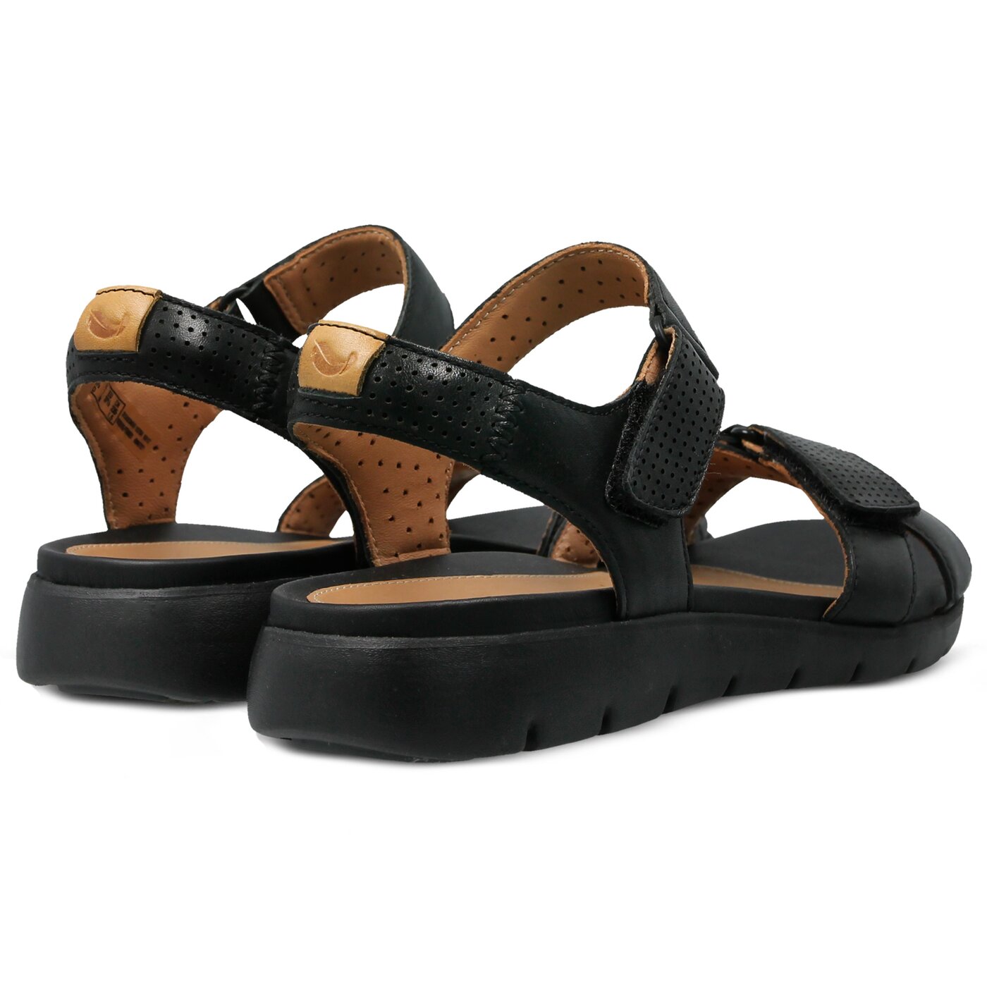 Damskie sandały CLARKS UN SAFFRON 26124063 kolor czarny