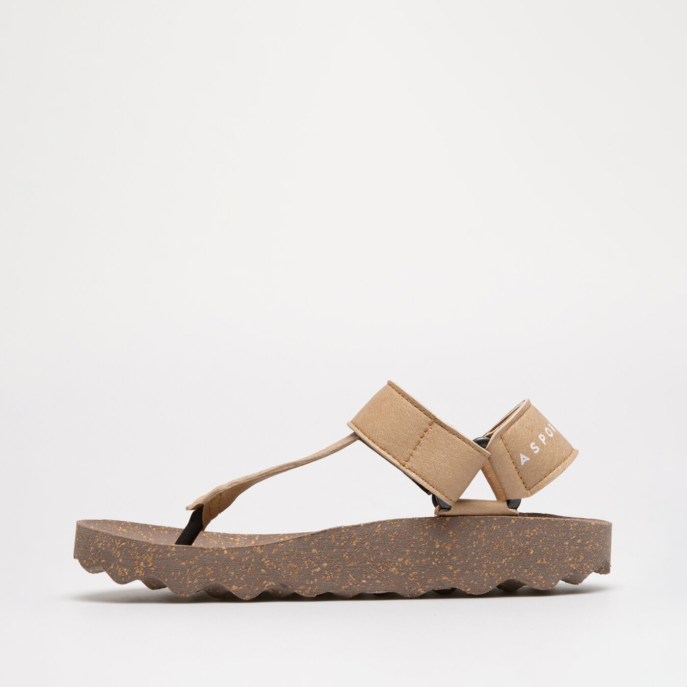 Damskie sandały ASPORTUGUESAS FIZZ p018077007 kolor beżowy