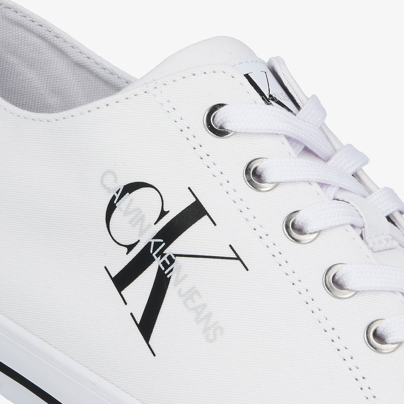 Męskie trampki CALVIN KLEIN AURELIO b4s0670100 kolor biały