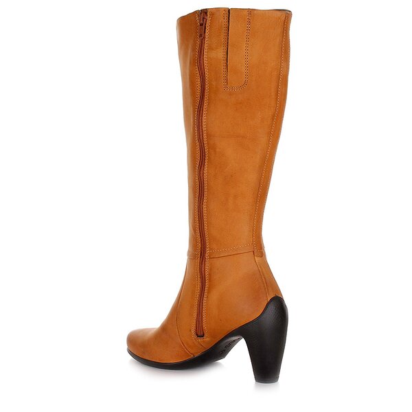 Damskie kozaki ECCO SCULPTURED 65 23352302112 kolor brązowy