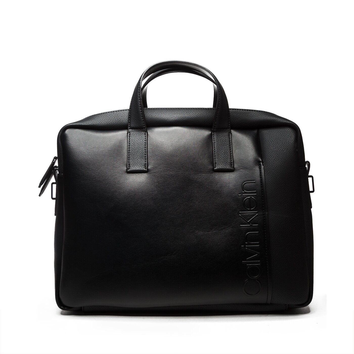 calvin klein slim laptop bag