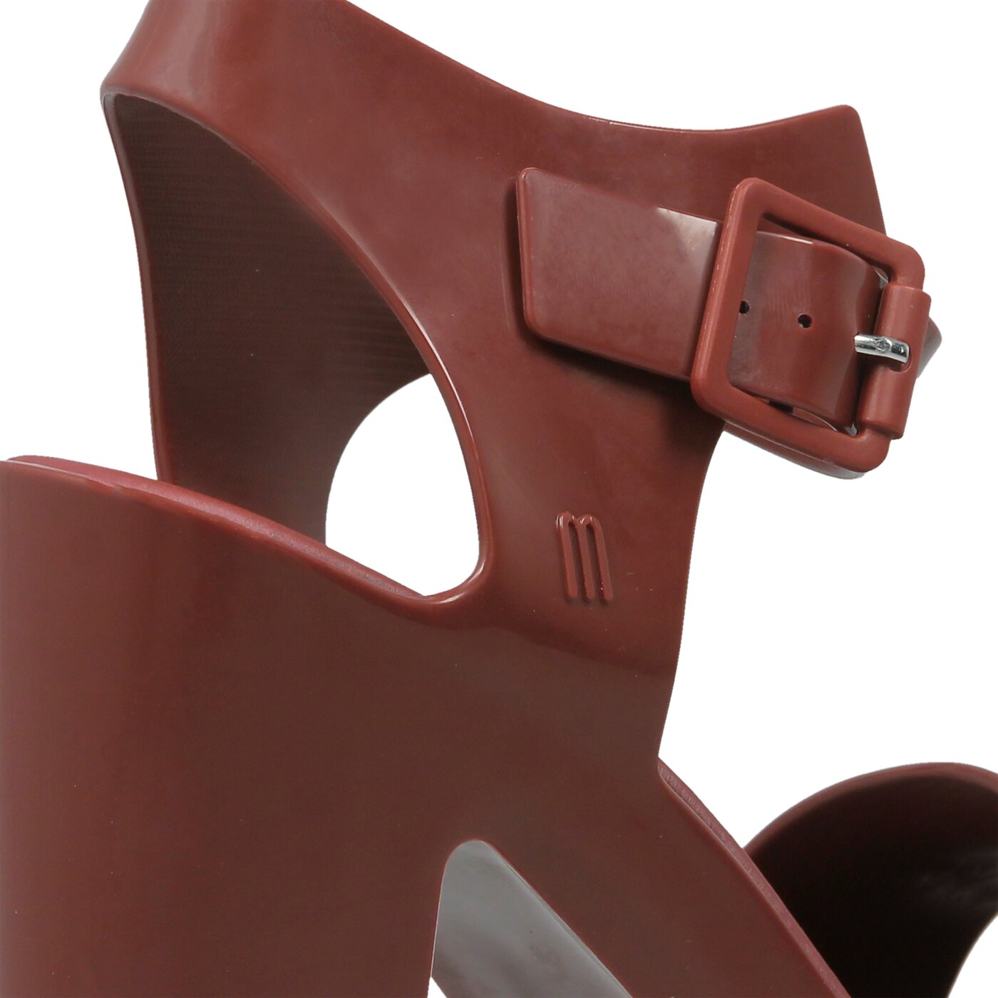 Damskie sandały MELISSA MAR HEEL 3195101187 kolor bordowy