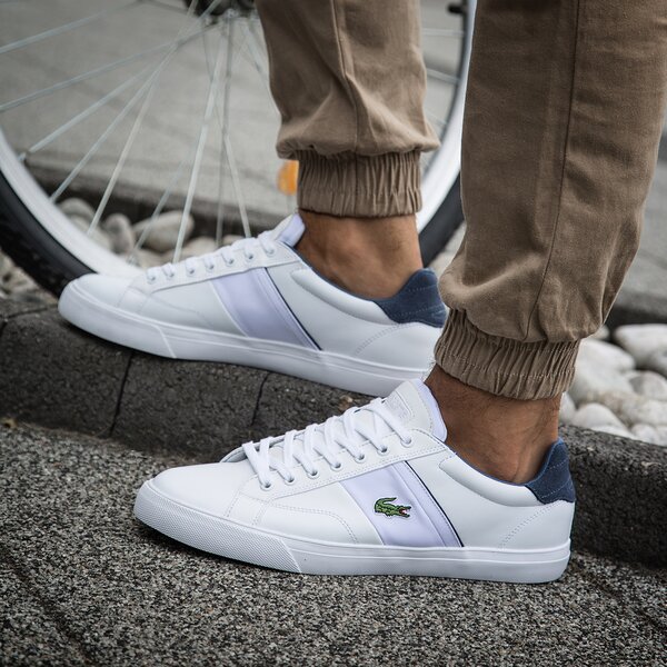Męskie sneakersy (buty) LACOSTE FAIRLEAD 316 1 732spm0013001 kolor biały