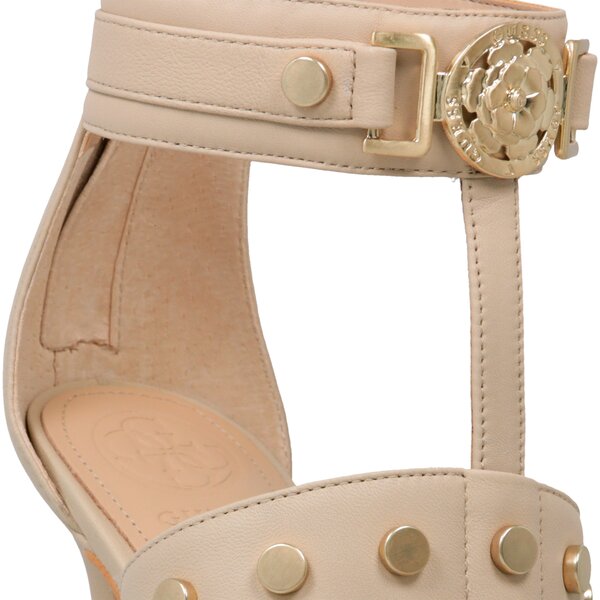Damskie sandały GUESS TIFFY fl5tiflea03cream kolor beżowy