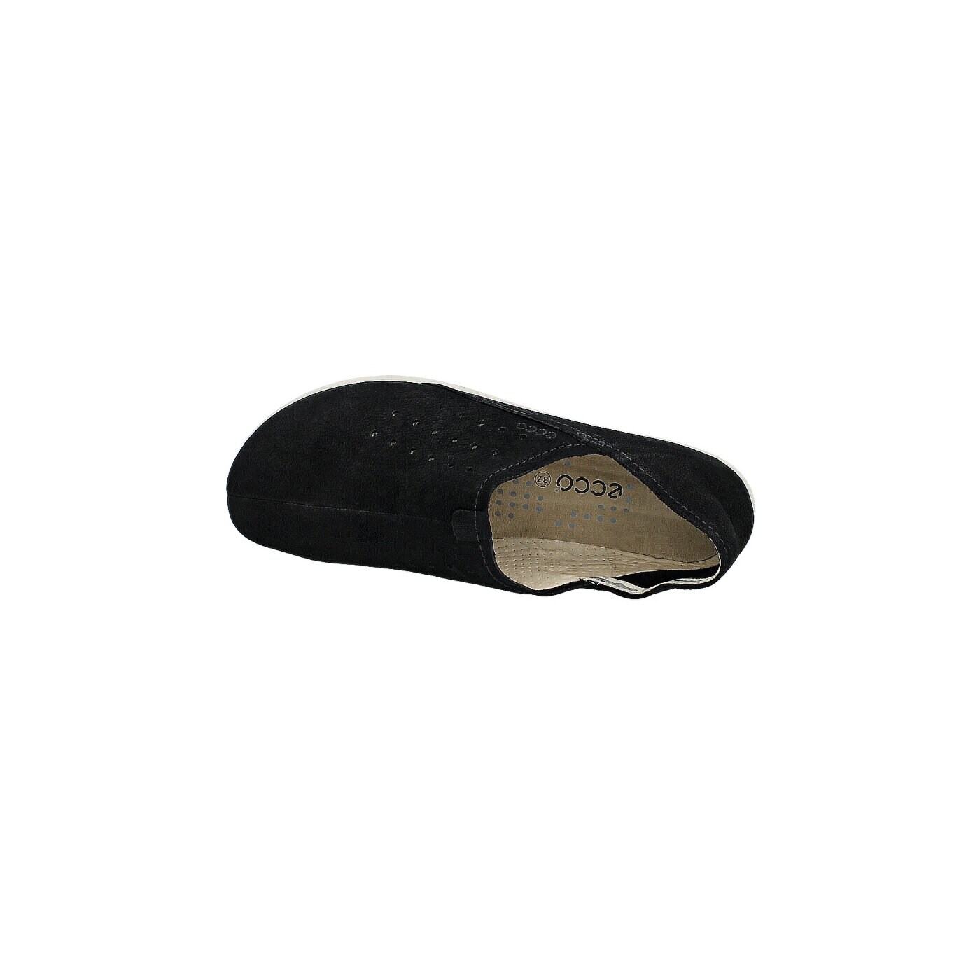 Damskie espadryle ECCO EASY L 23181302001 kolor czarny