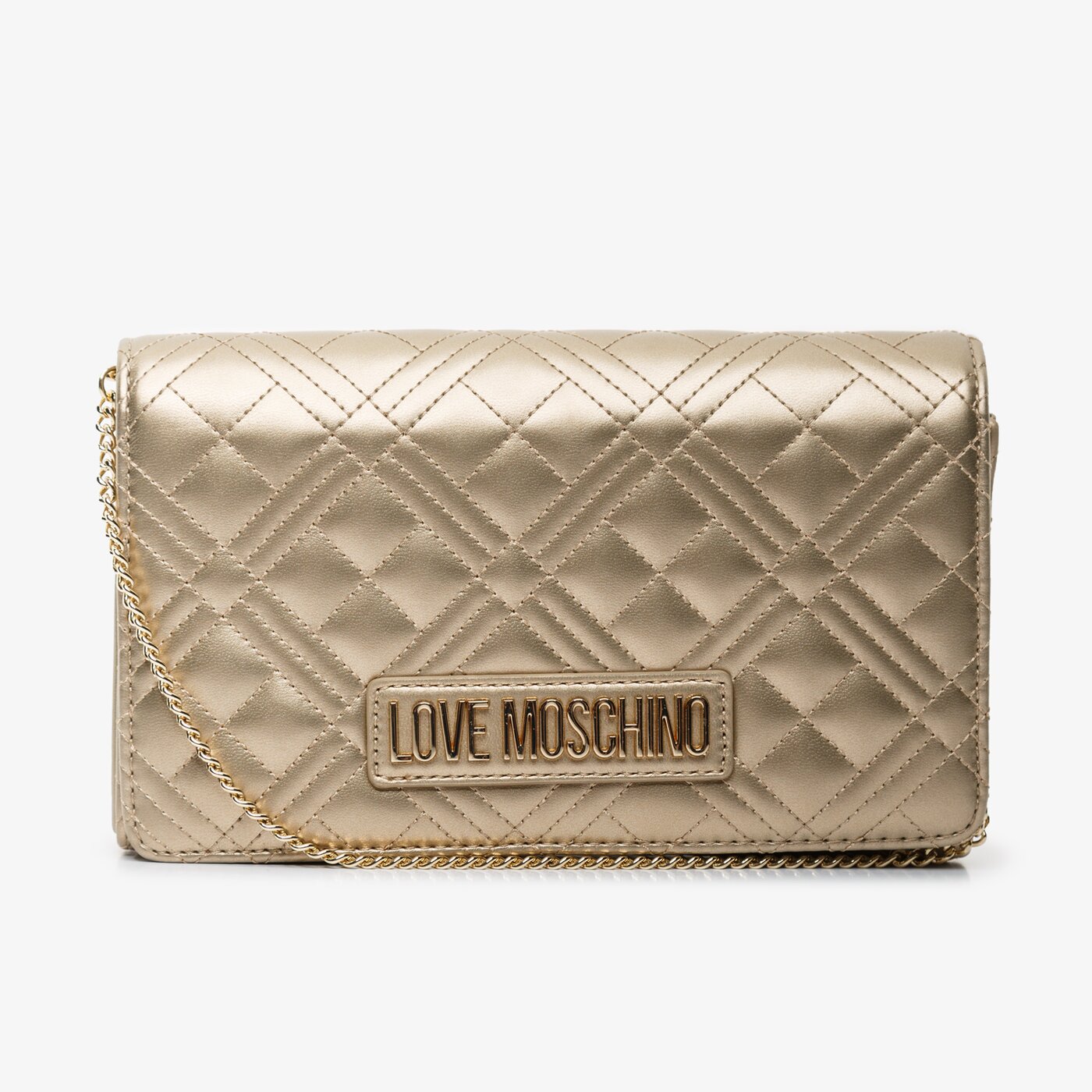 Damska torebka LOVE MOSCHINO TOREBKA EVENING BAG jc4261pp0bka0901 kolor brązowy