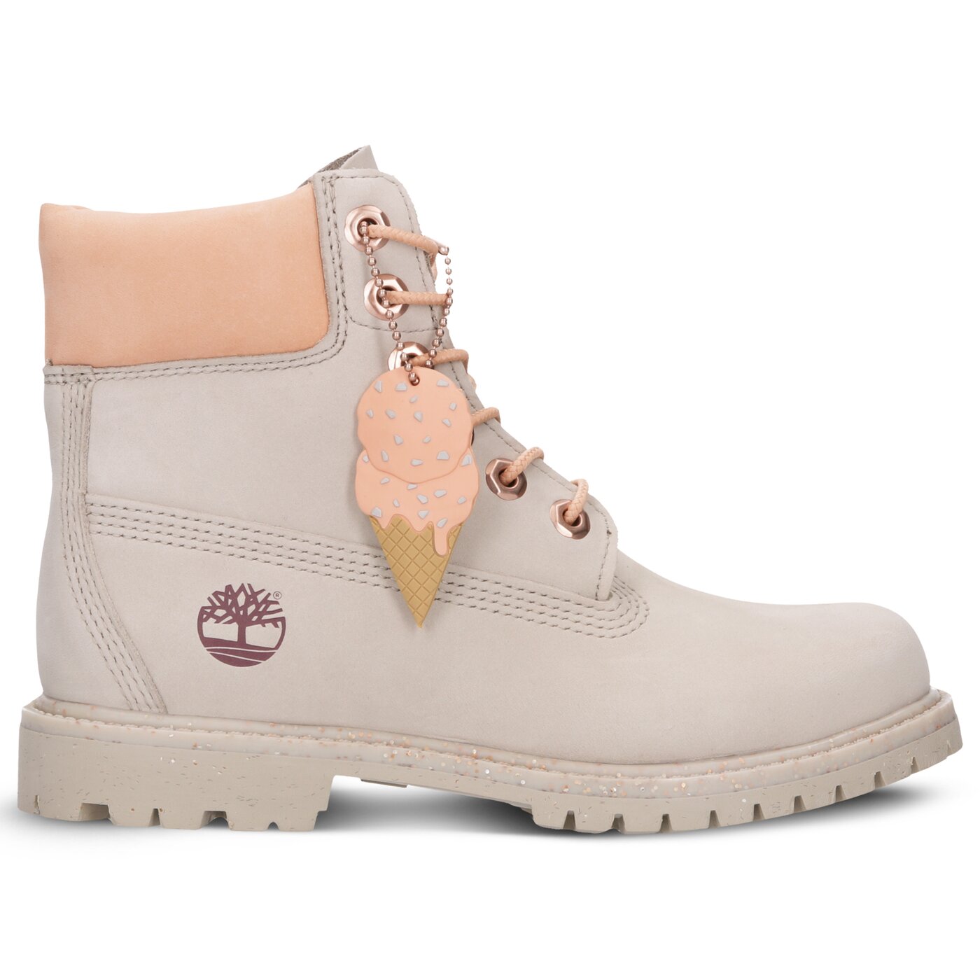 Damskie trapery TIMBERLAND PREMIUM 6 INCH BOOT ICE CREAM  tb0a1w16k511 kolor beżowy
