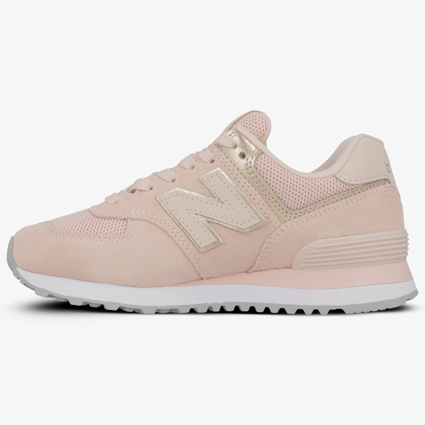 Damskie sneakersy (buty) NEW BALANCE WL574MEC wl574mec kolor różowy