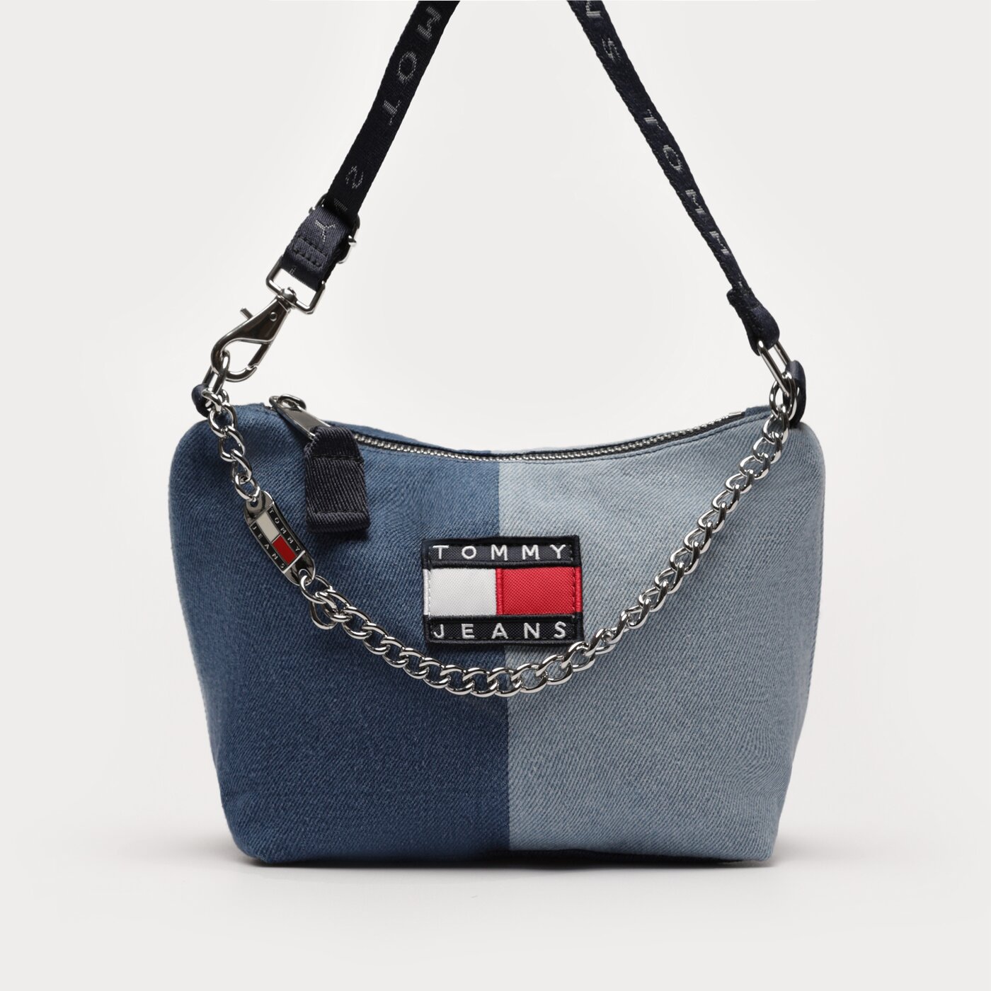 Damska torebka TOMMY HILFIGER TOREBKA TJW HERITAGE SHOULDER BAG DENIM aw0aw148220gy kolor multicolor