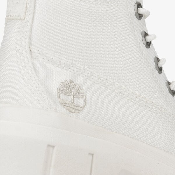 Damskie botki / sztyblety TIMBERLAND GREYFIELD FABRIC BOOT tb0a2jfql771 kolor biały