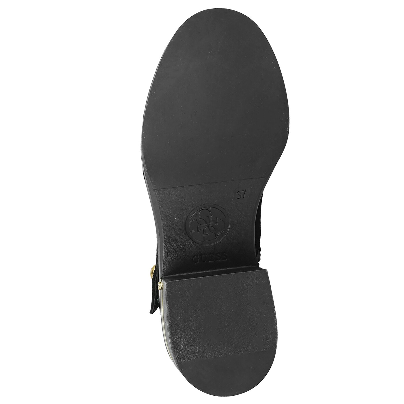 Damskie botki / sztyblety GUESS FASHION flfs23sue10black kolor czarny