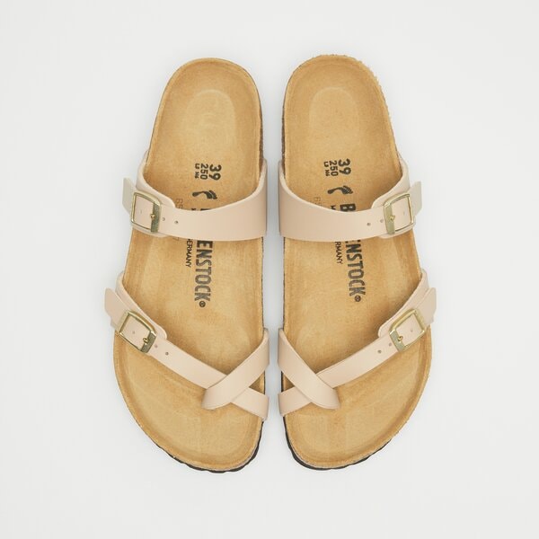 Damskie klapki BIRKENSTOCK MAYARI BF SANDCASTLE 1029726 kolor beżowy