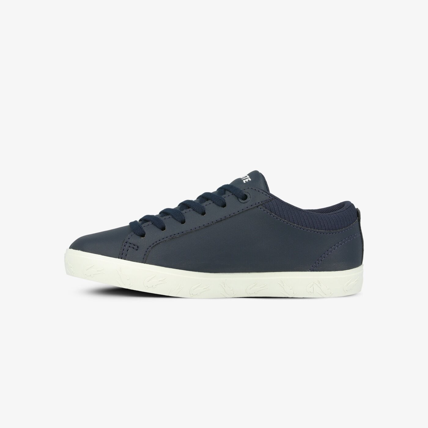 Dziecięce sneakersy (buty) LACOSTE STRAIGHTSET 319 4 CUC 738cuc0021j18 kolor granatowy