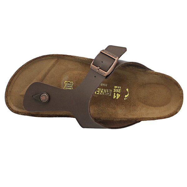 Męskie klapki BIRKENSTOCK RAMSES  44703 kolor brązowy