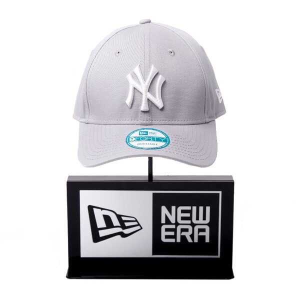 Damska czapka z daszkiem NEW ERA MLB 9FORTY NEW YORK YANKEES CAP GRAY/WHITE 10531940 kolor szary