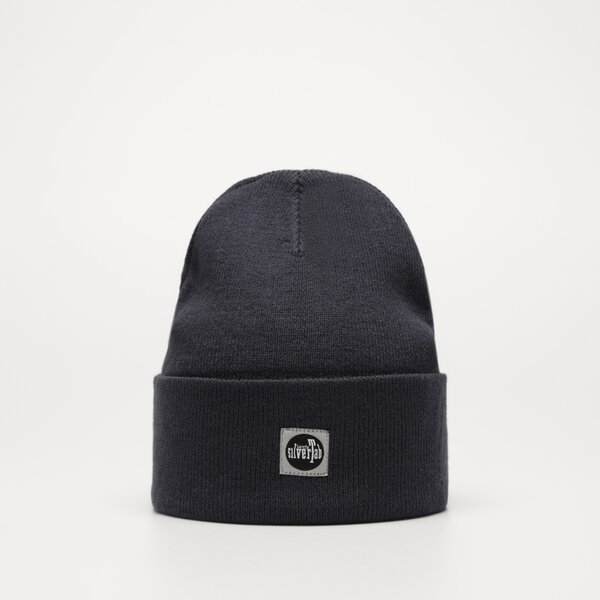 Damska czapka zimowa LEVI'S CZAPKA SILVERTAB BEANIE OV d7810-0001 kolor granatowy