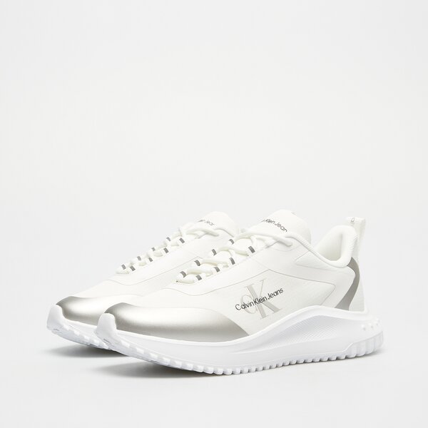 Damskie sneakersy (buty) CALVIN KLEIN EVA RUNNER LACEUP WN yw0yw0144201v kolor biały