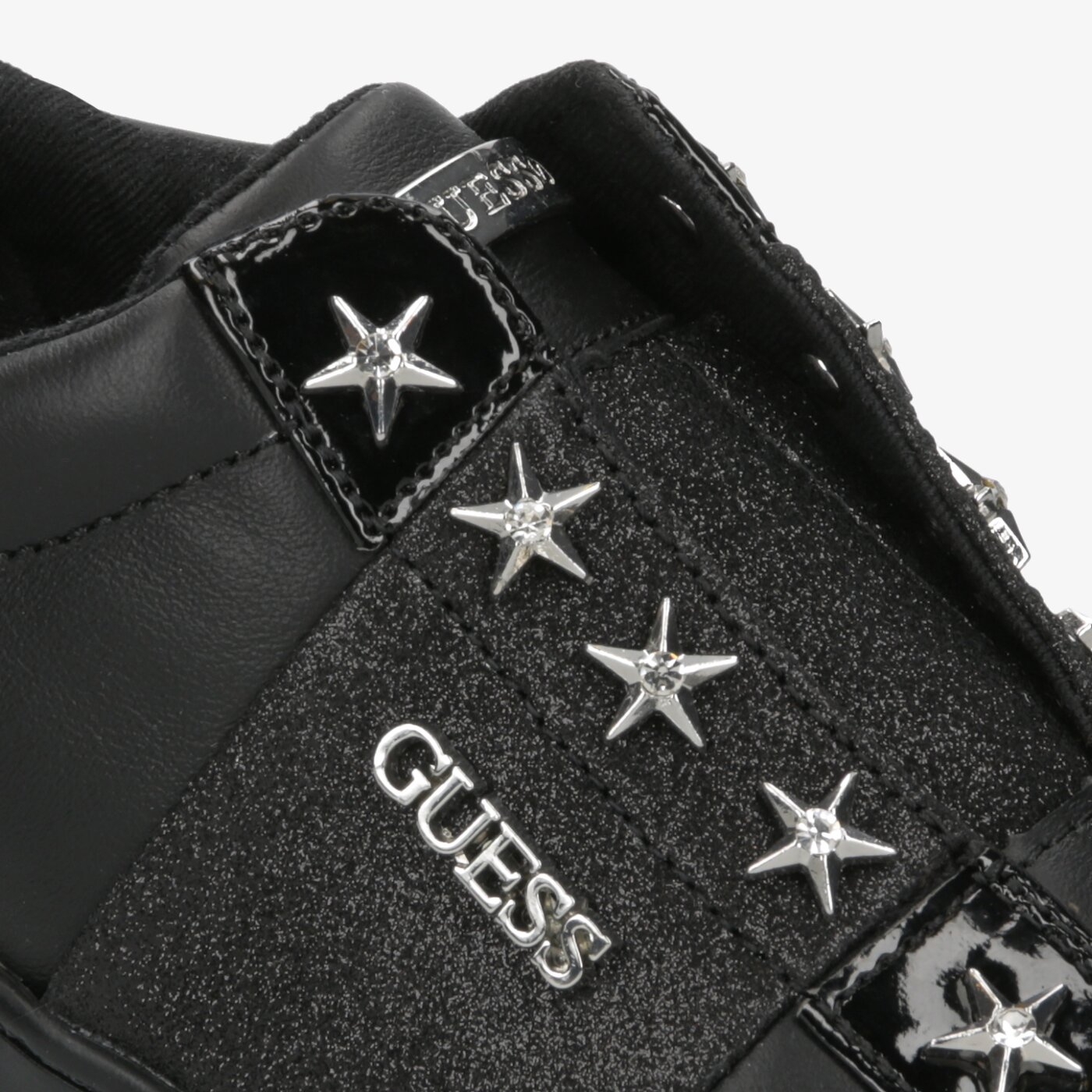 Damskie trampki GUESS RUSH fl5ruslea12black kolor czarny