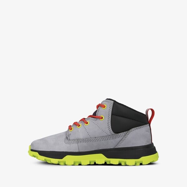 Dziecięce buty outdoor / trekkingowe TIMBERLAND TREELINE MID tb0a28zx0501 kolor szary