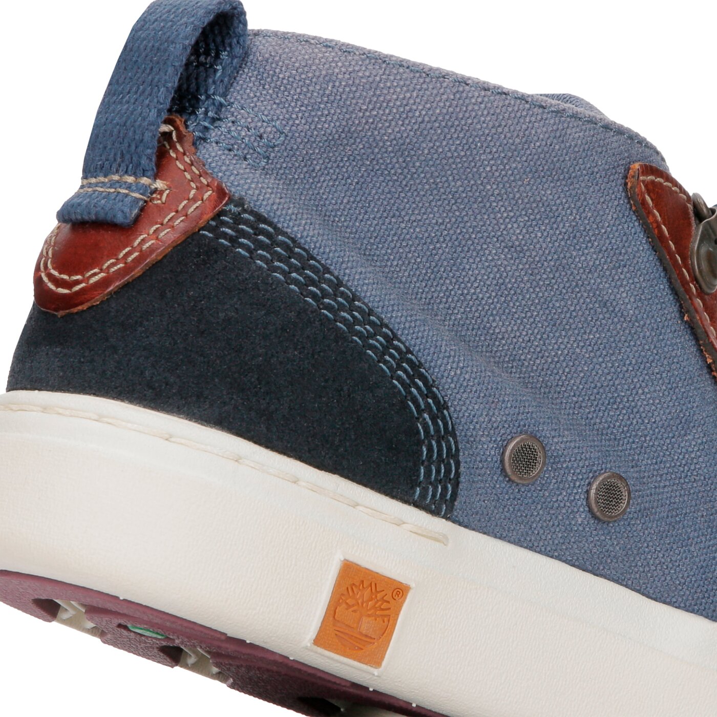 Damskie trampki TIMBERLAND AMHERST CHUKKA  a15pz kolor granatowy
