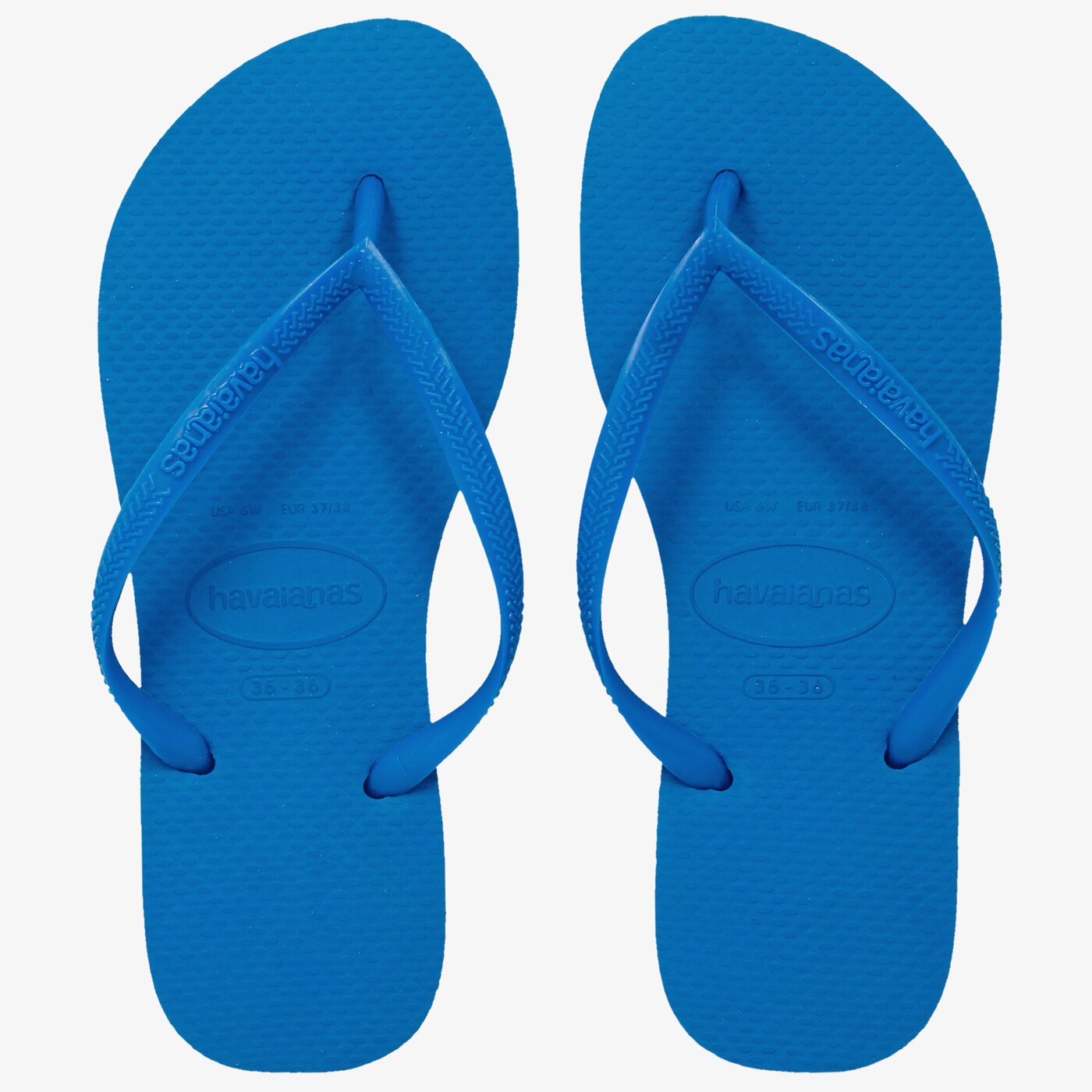 Damskie klapki HAVAIANAS SLIM 40000303847 kolor niebieski