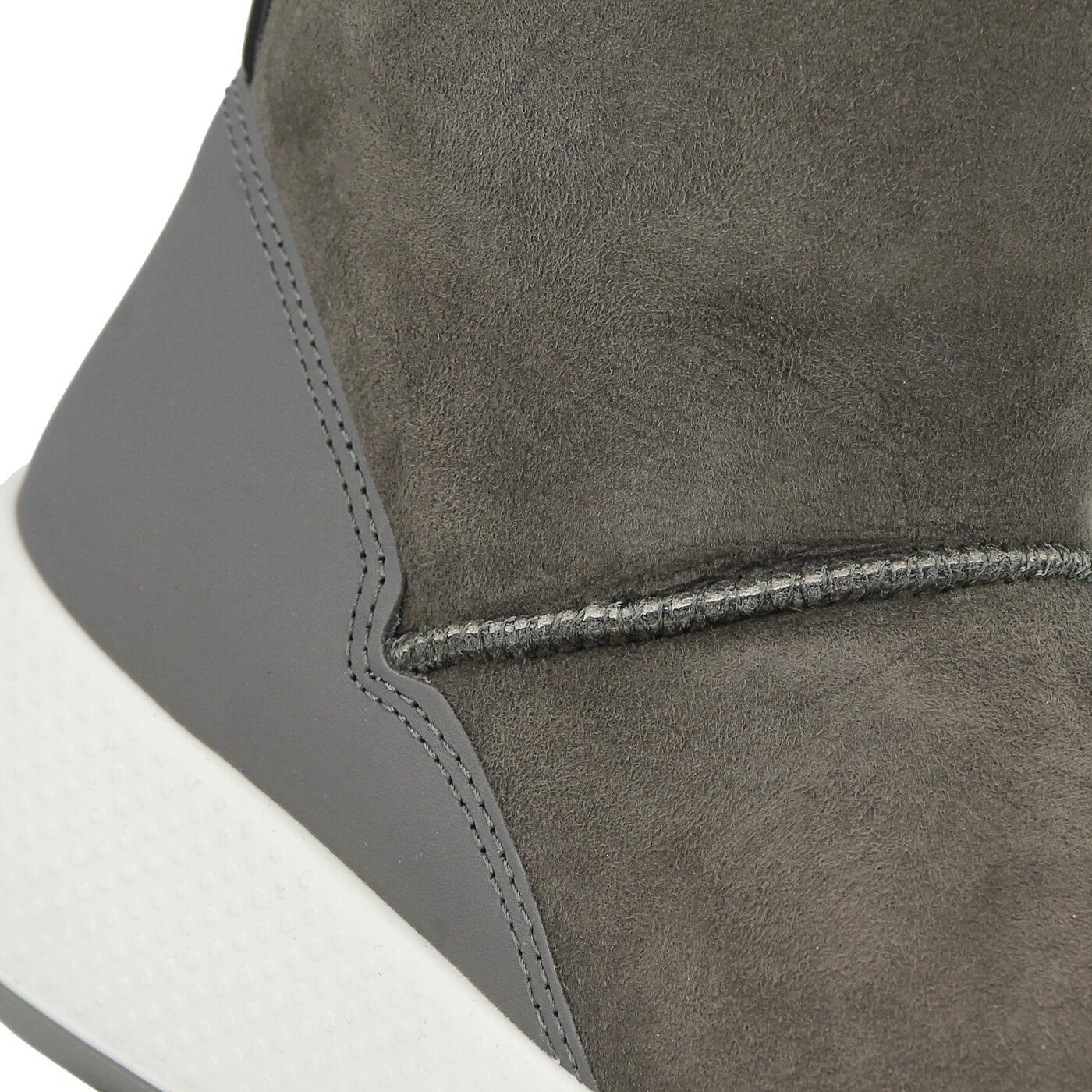 Damskie botki / sztyblety ECCO UKIUK 22100350148 kolor szary