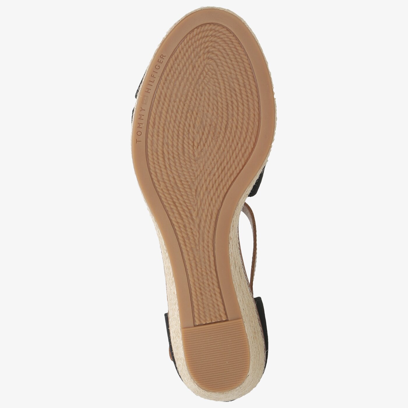 Damskie sandały TOMMY HILFIGER ICONIC ELBA SANDAL fw0fw00906990 kolor czarny