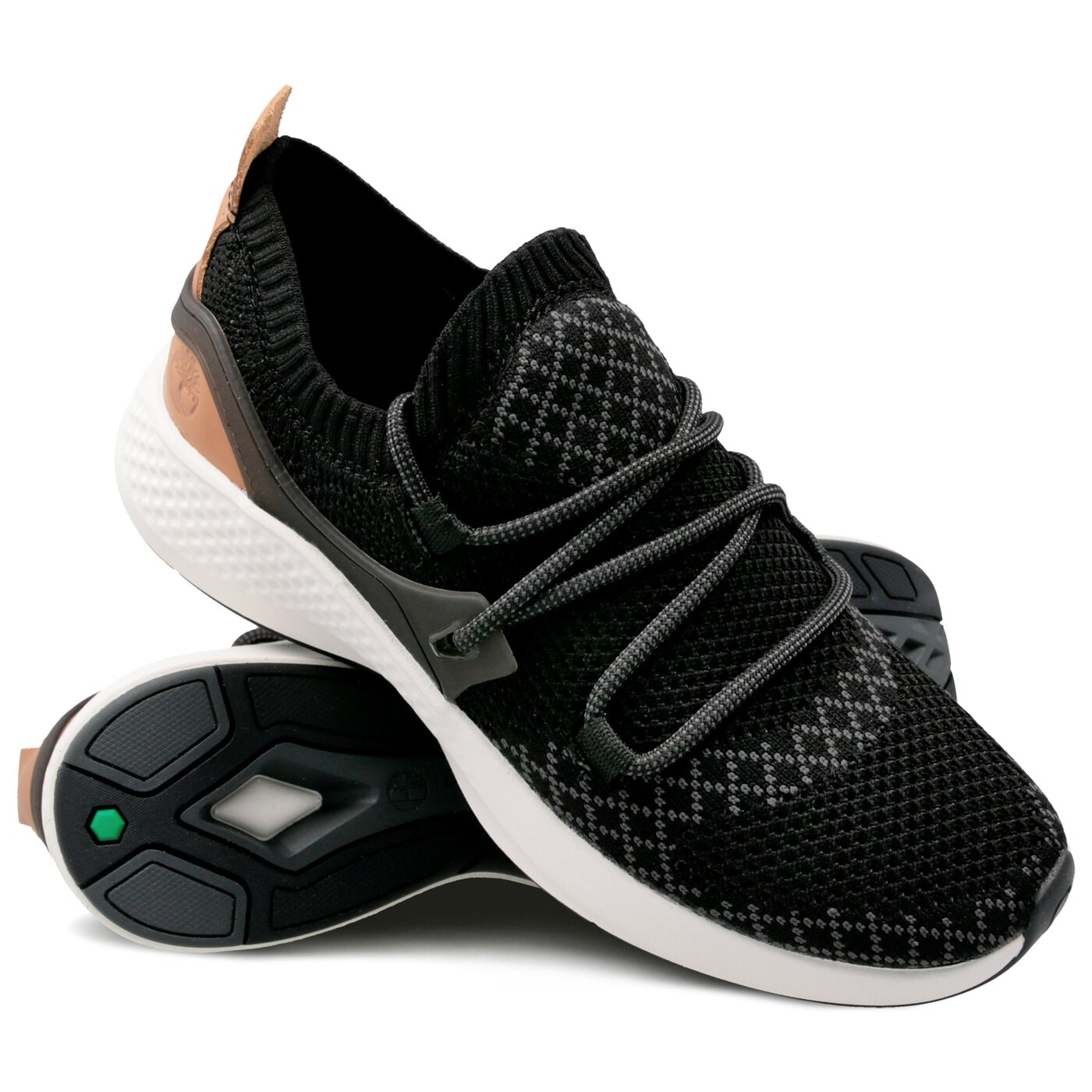 Damskie sneakersy (buty) TIMBERLAND FLYROAM GO KNIT CHUKKA a1sro kolor czarny