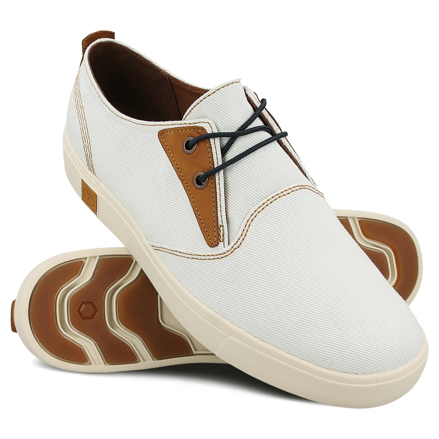 Męskie trampki TIMBERLAND AMHERST CANVAS OXFORD  a1jgt kolor biały