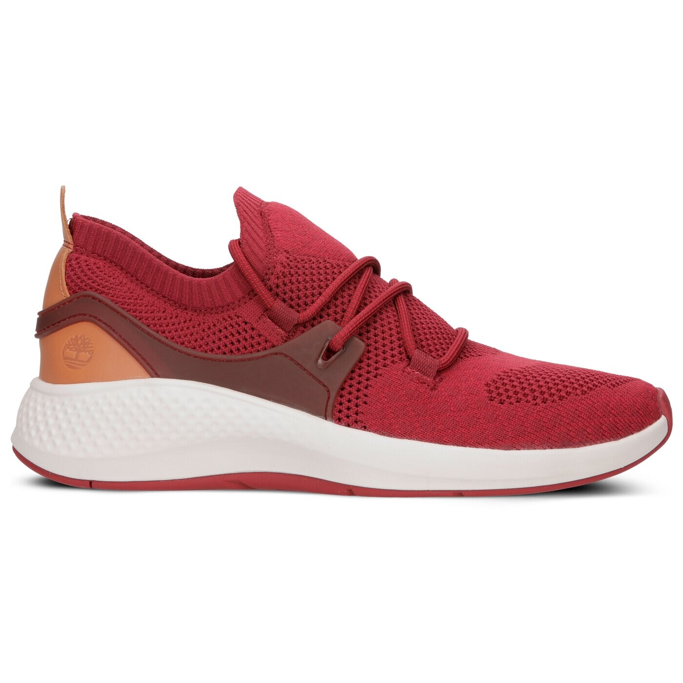 Męskie sneakersy (buty) TIMBERLAND FLYROAM GO KNIT OXFORD a1und kolor bordowy
