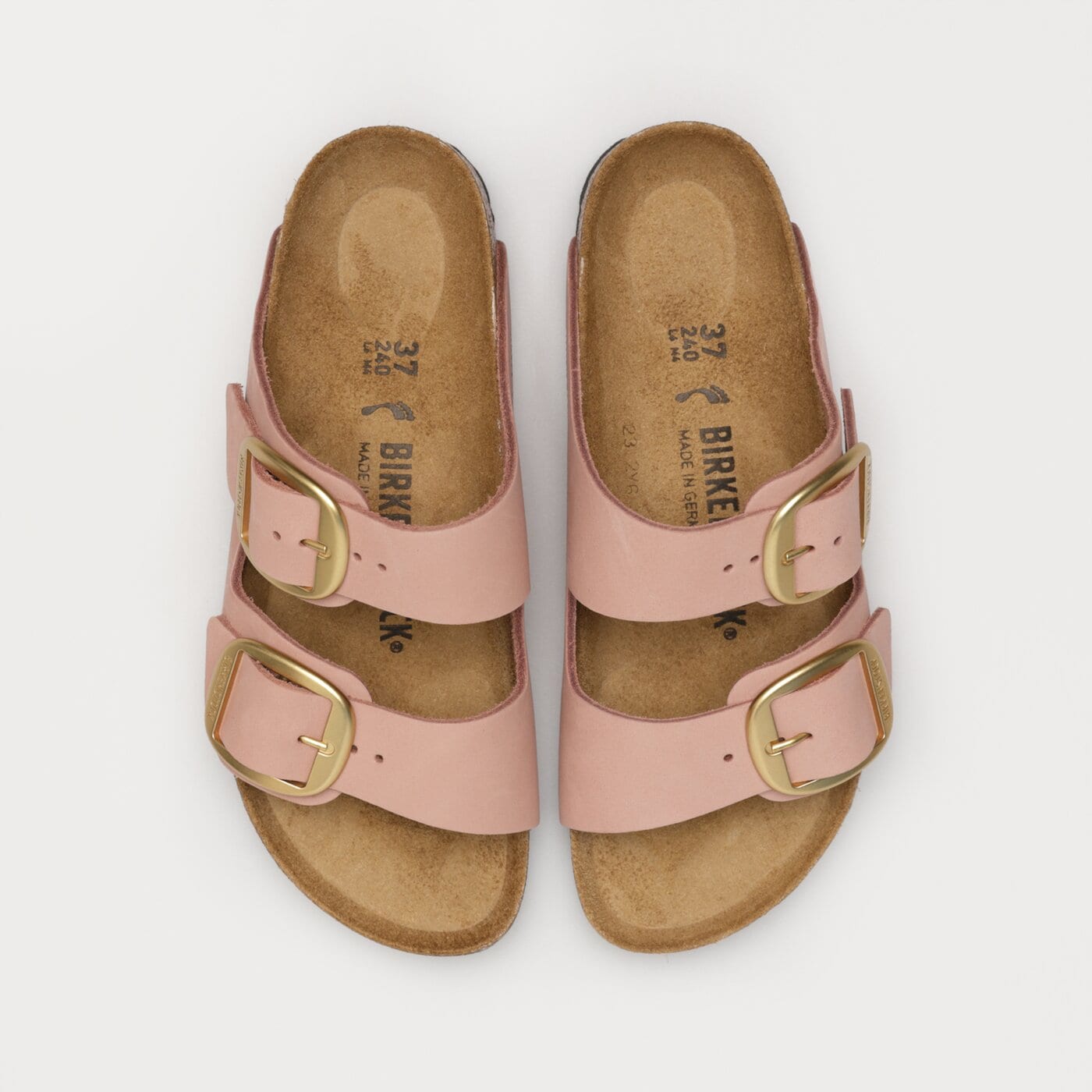 Damskie klapki BIRKENSTOCK ARIZONA BIG BUCKLE 1024074 kolor różowy