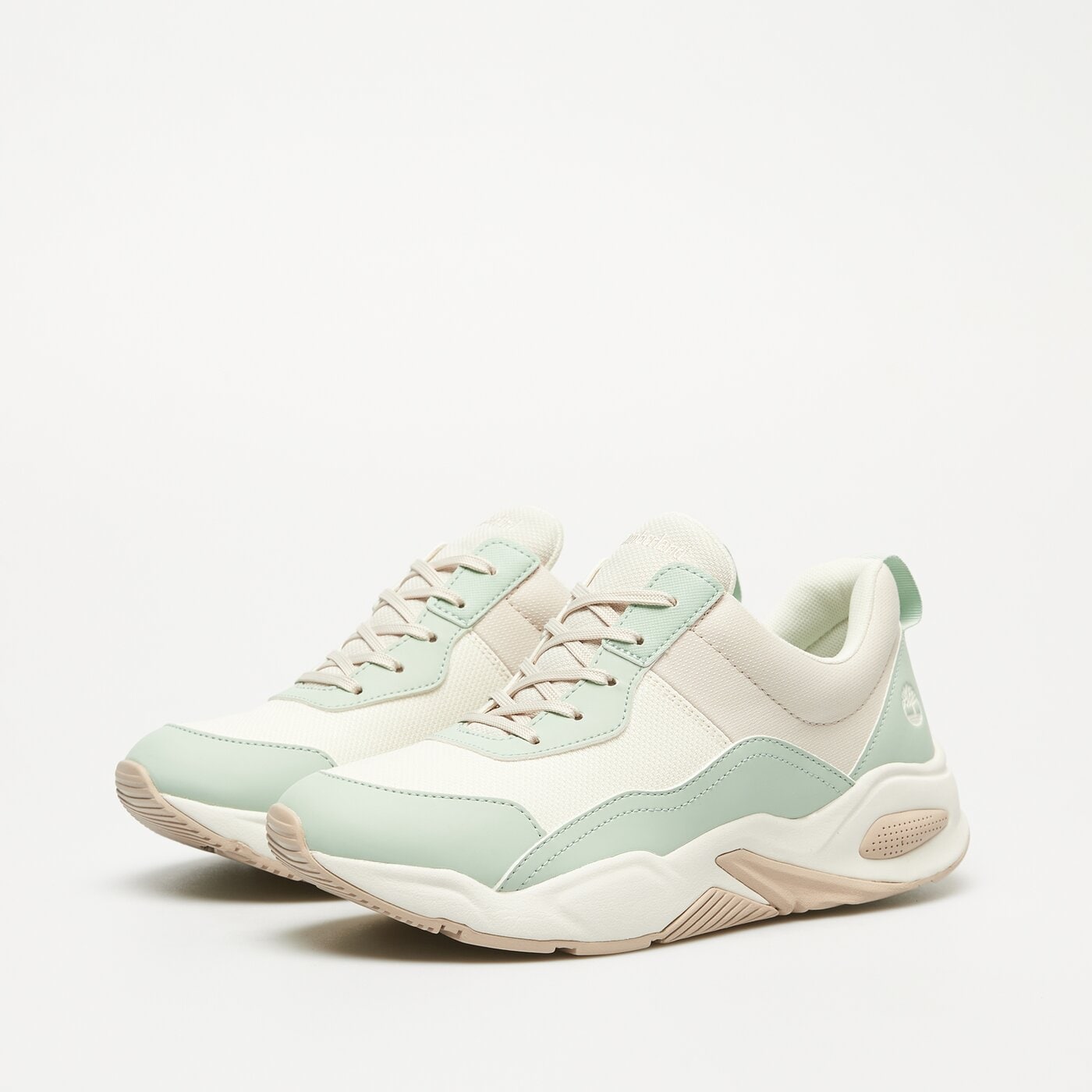 Damskie sneakersy (buty) TIMBERLAND DELPHIVILLE LOW LACE UP SNEAKER tb0a4218ex01 kolor zielony