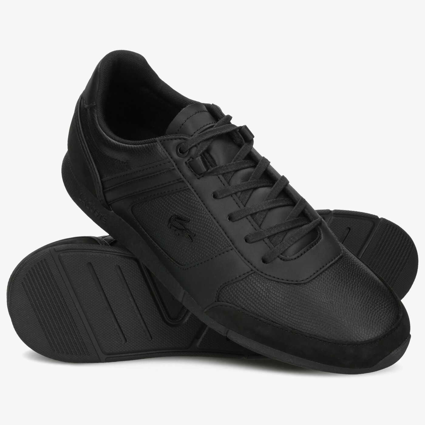 Męskie sneakersy (buty) LACOSTE MENERVA 419 1 CMA 738cma001602h kolor czarny