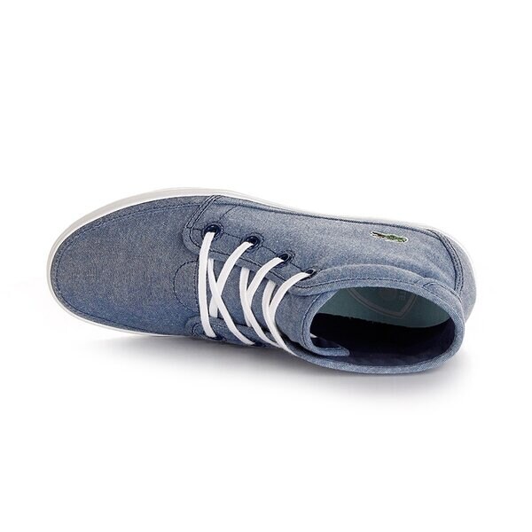 Damskie trampki LACOSTE ZIANE CHUKKA CAM 725spw401111c kolor niebieski