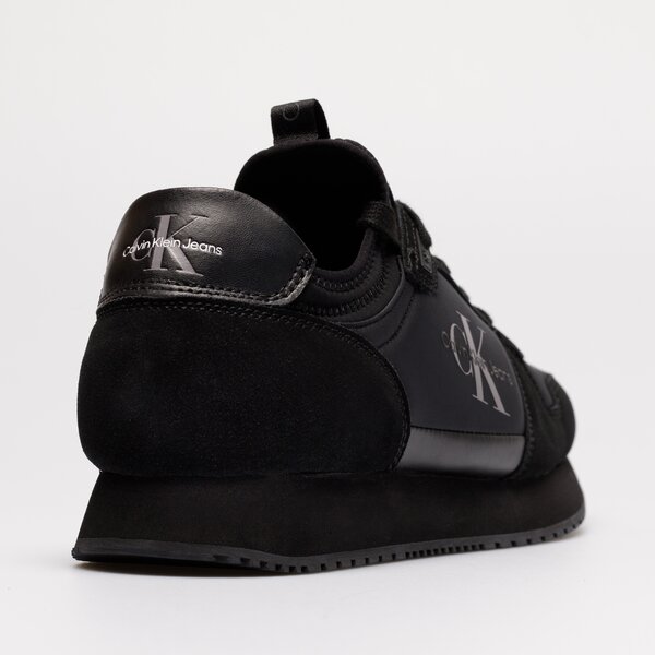 Męskie sneakersy (buty) CALVIN KLEIN RUNNER SOCK LACEUP NY-LTH ym0ym005530gl kolor czarny