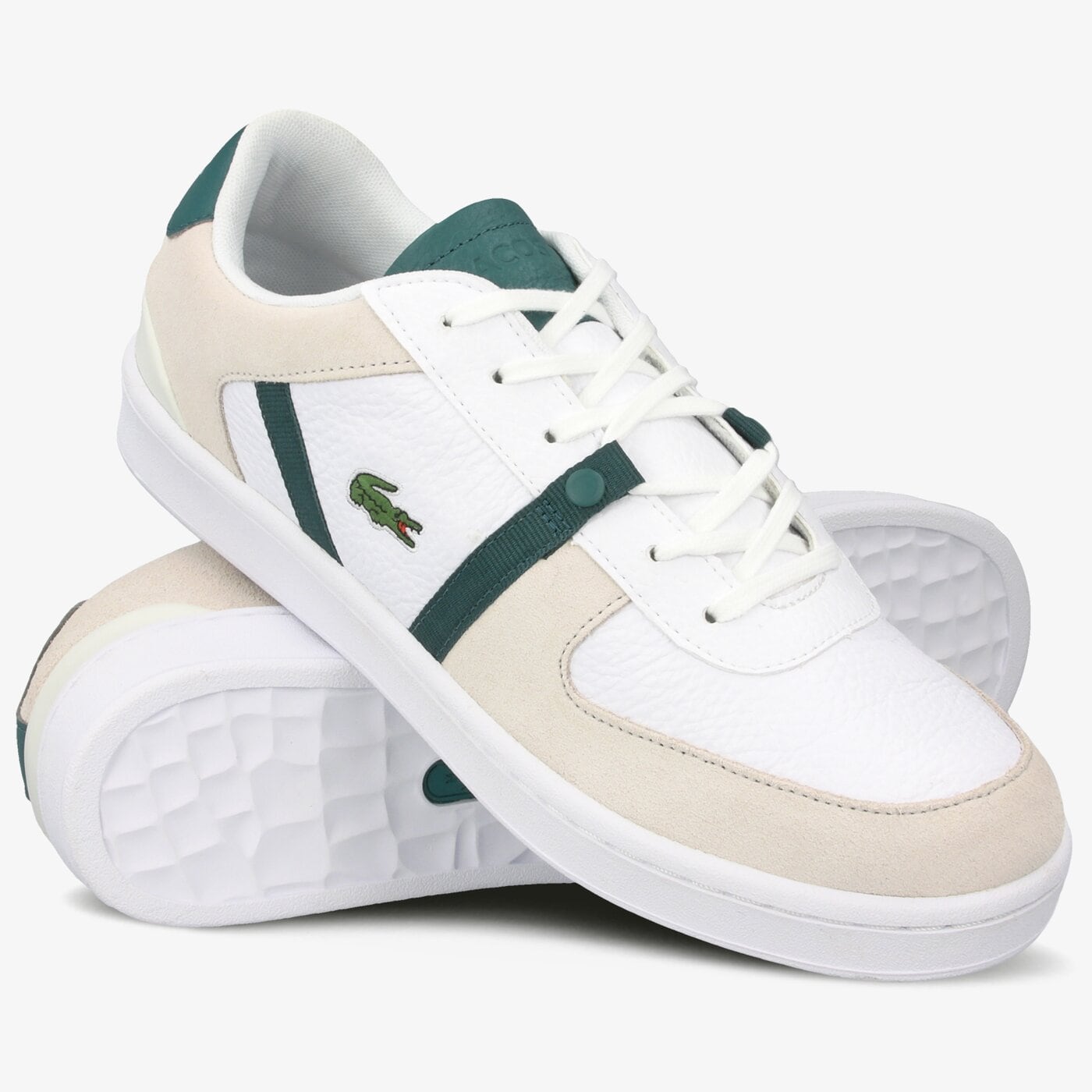 Męskie sneakersy (buty) LACOSTE SPLITSTEP 120 1 SMA 739sma0060wg1 kolor biały
