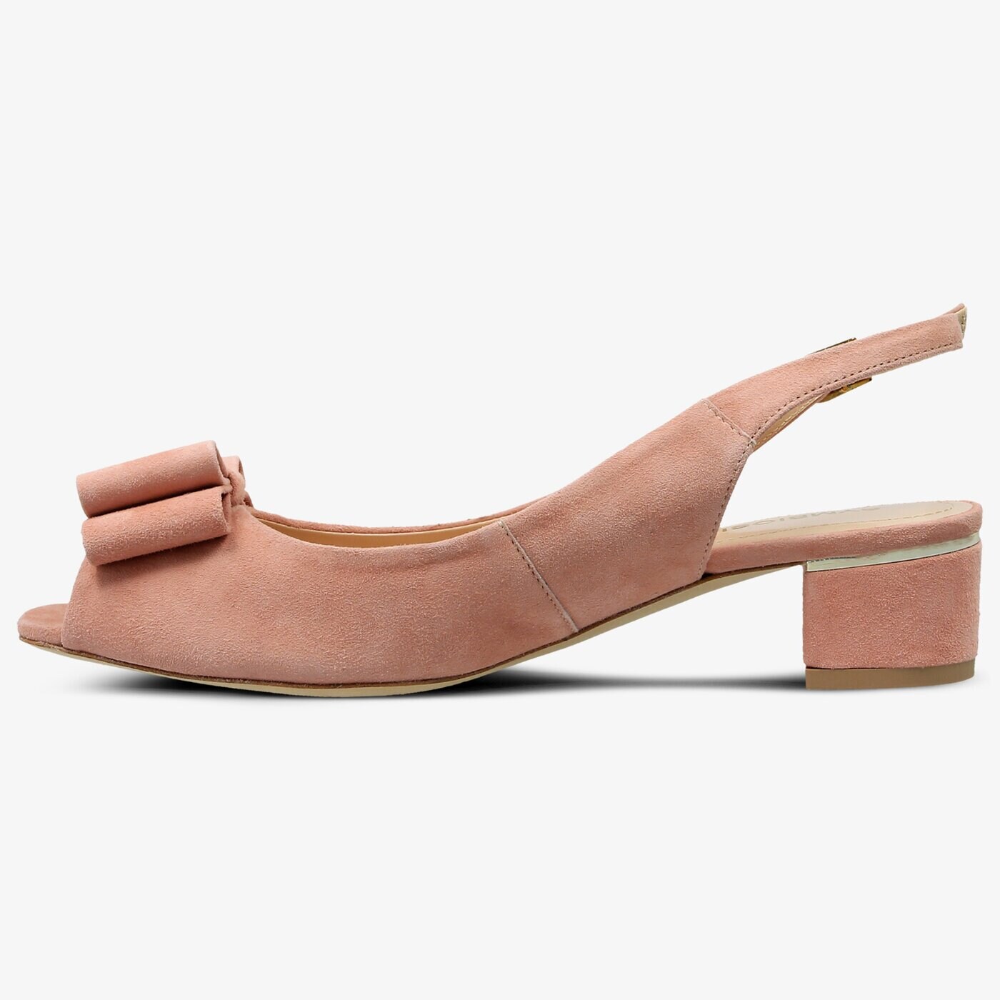 Damskie sandały SYMBIOSIS AURORA SANDALS ZAMSZ RÓŻOWE 928738 kolor różowy