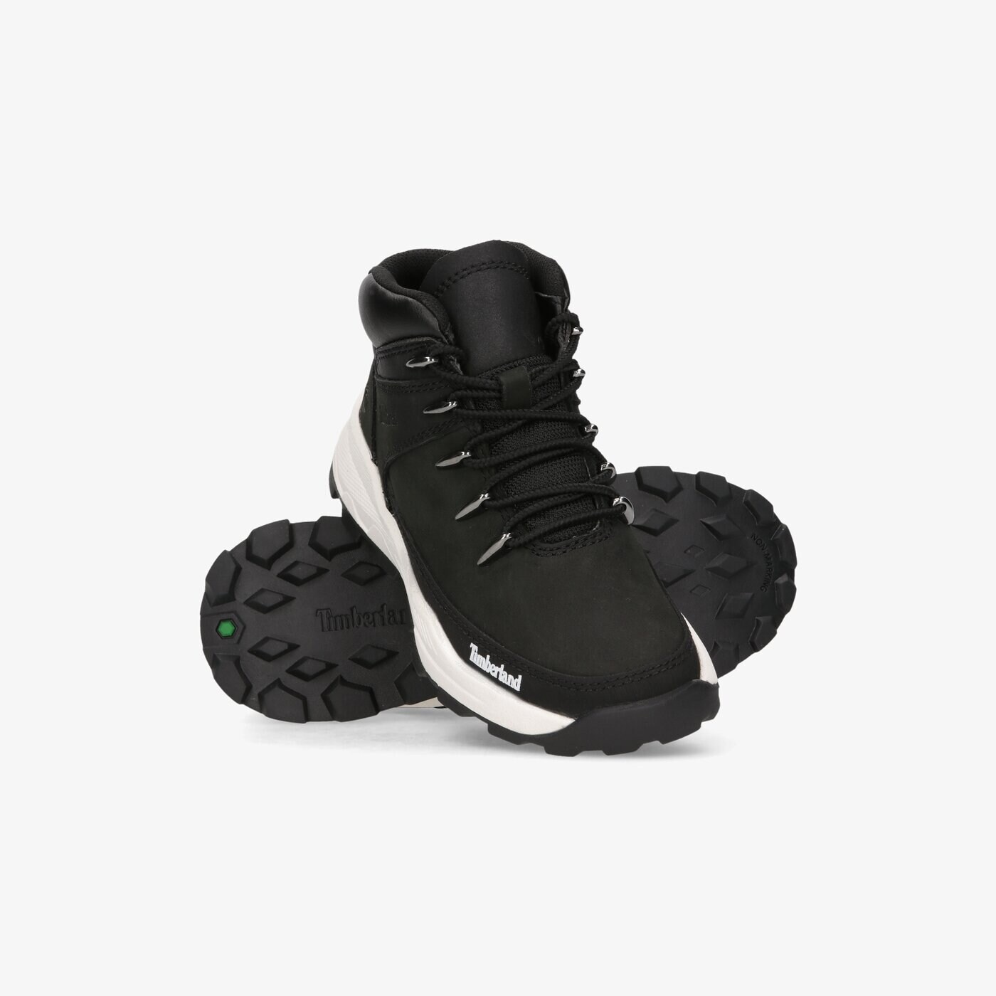 Dziecięce buty outdoor / trekkingowe TIMBERLAND BROOKLYN EURO SPRINT tb0a2ejd0011 kolor czarny