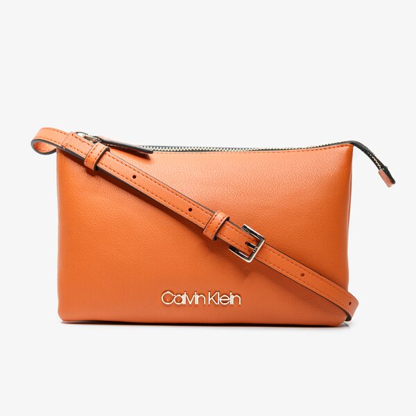 Damska torebka CALVIN KLEIN TOREBKA CROSSBODY DOUBLE k60k607019gcz kolor pomarańczowy