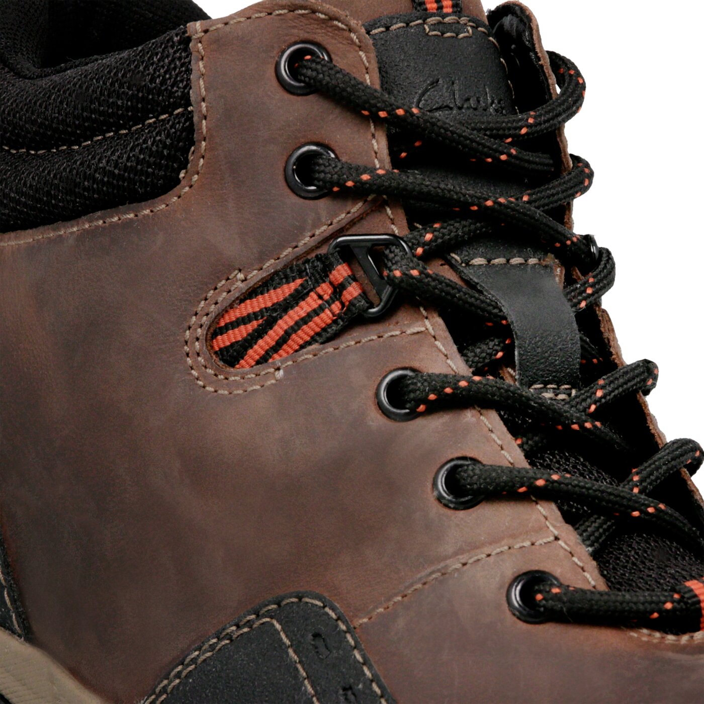 Męskie buty outdoor (trekkingowe) CLARKS WALBECK TOP II 26138659 kolor brązowy