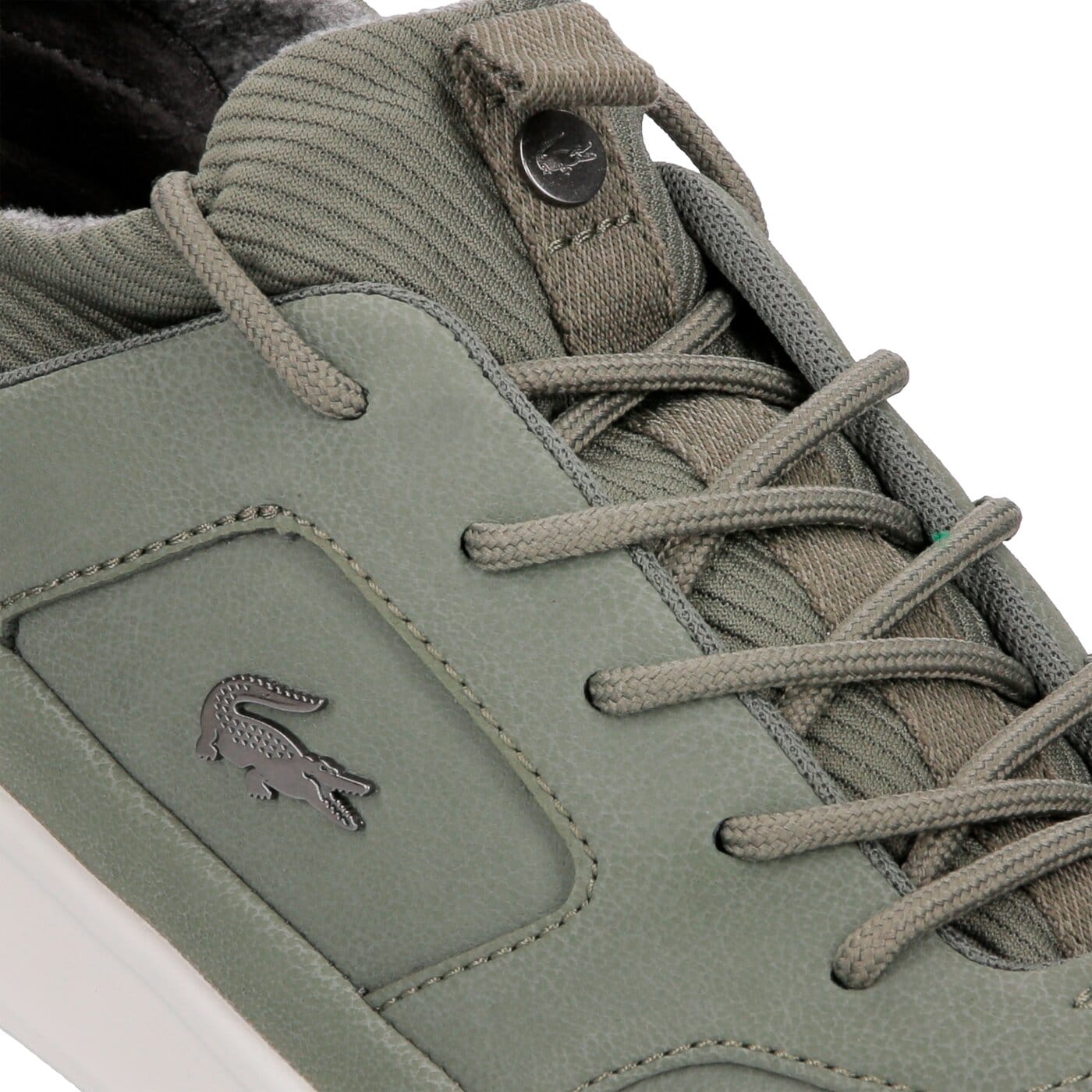 Męskie sneakersy (buty) LACOSTE EXPLORATEUR CRFT SP 3181 736cam0032kb1 kolor khaki