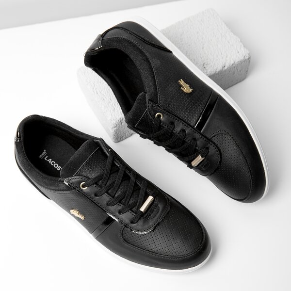 Damskie sneakersy (buty) LACOSTE REY U THROAT 118 1 735caw0061312 kolor czarny