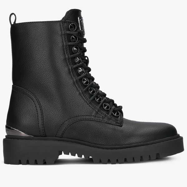 Damskie botki / sztyblety GUESS OXANA fl8oxaele10black kolor czarny
