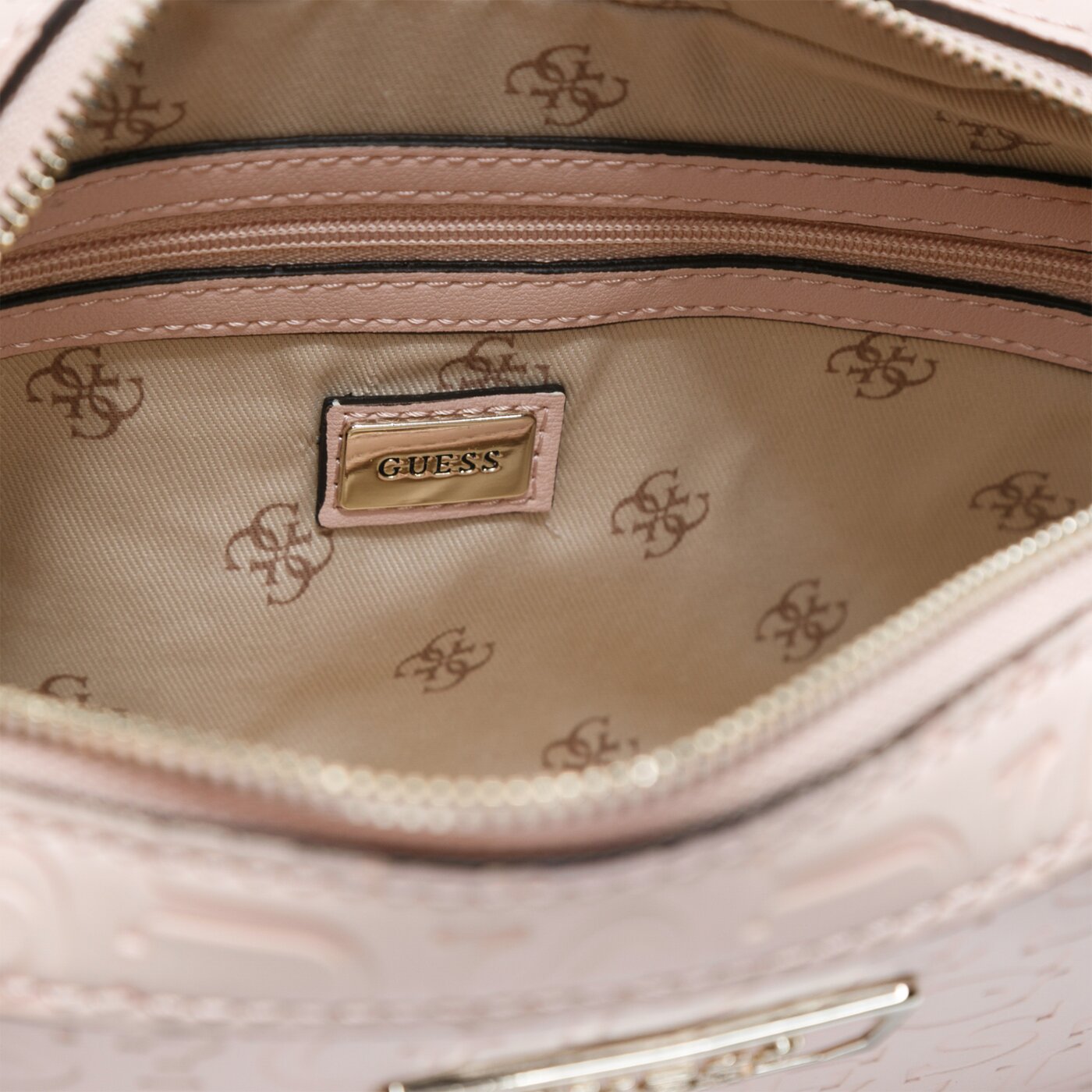 Damska torebka GUESS TOREBKA KAMRYN CROSSBODY TOP ZIP hwvd6691120pch kolor różowy