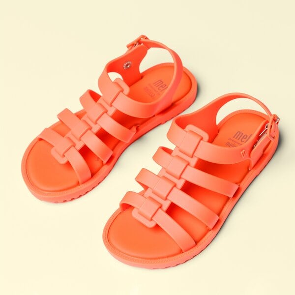Dziecięce sandały / klapki MELISSA MEL FLOX INF 3173506716 kolor czerwony