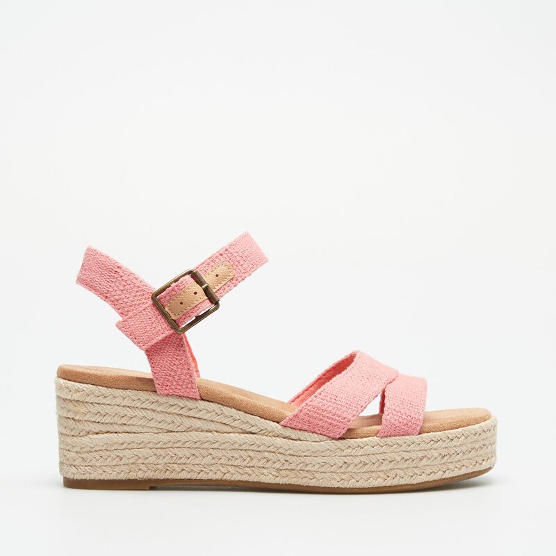 TOMS SHELL PINK METALLIC