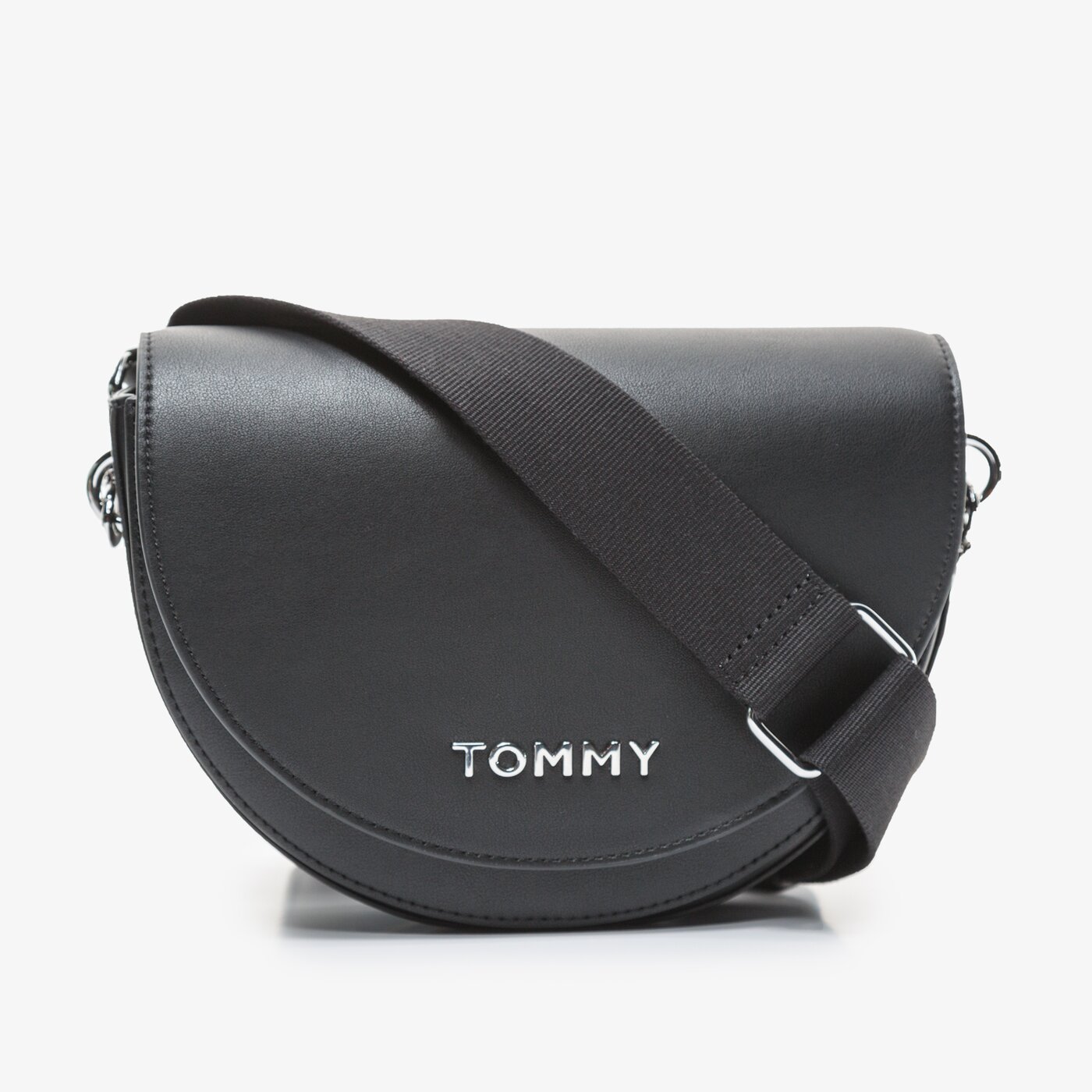 Damska torebka TOMMY HILFIGER TOREBKA STAPLE SADDLE aw0aw08226bds kolor czarny